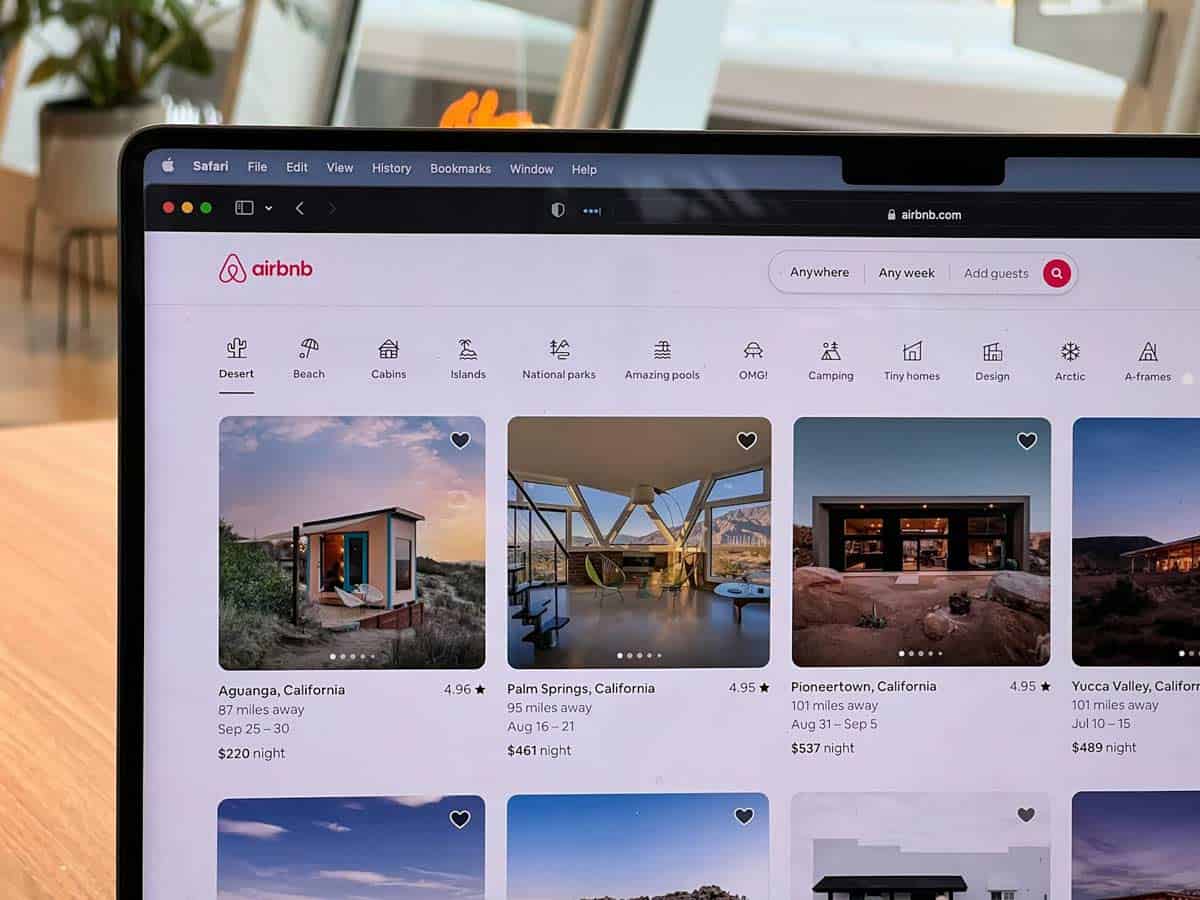 Σελίδα Αναζήτησης Σπιτιών Airbnb ρίσκα χρήσης για πάρτυ
