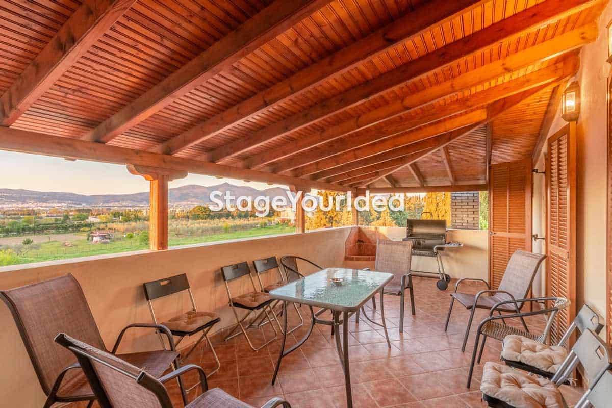 Airbnb με βεράντα με θέα και ψησταριά για πάρτυ στη Θεσσαλονίκη