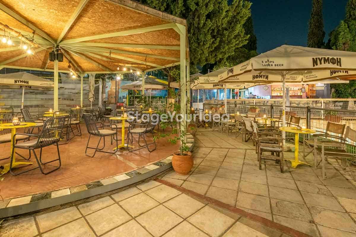 Θεματική Mediterranean night αίθουσα για εταιρικό πάρτυ