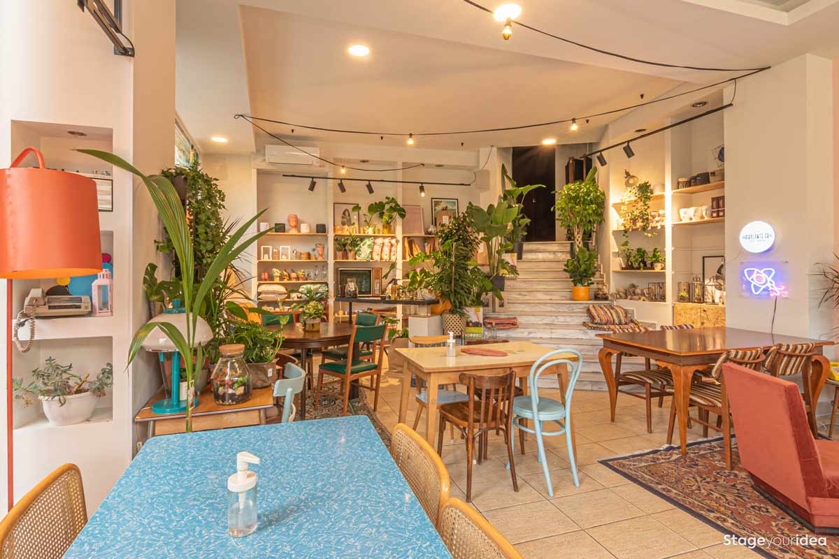 Βιώσιμος πολυχώρος καφέ στη Θεσσαλονίκη