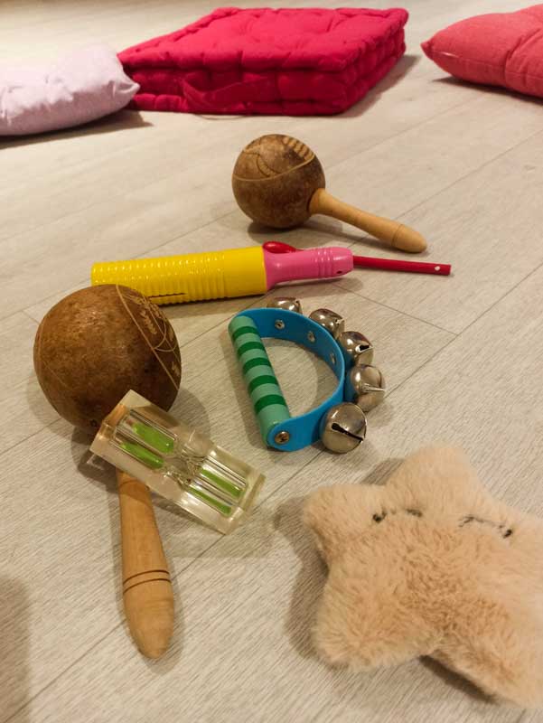 Μουσικά όργανα για παιχνίδι TeamUp