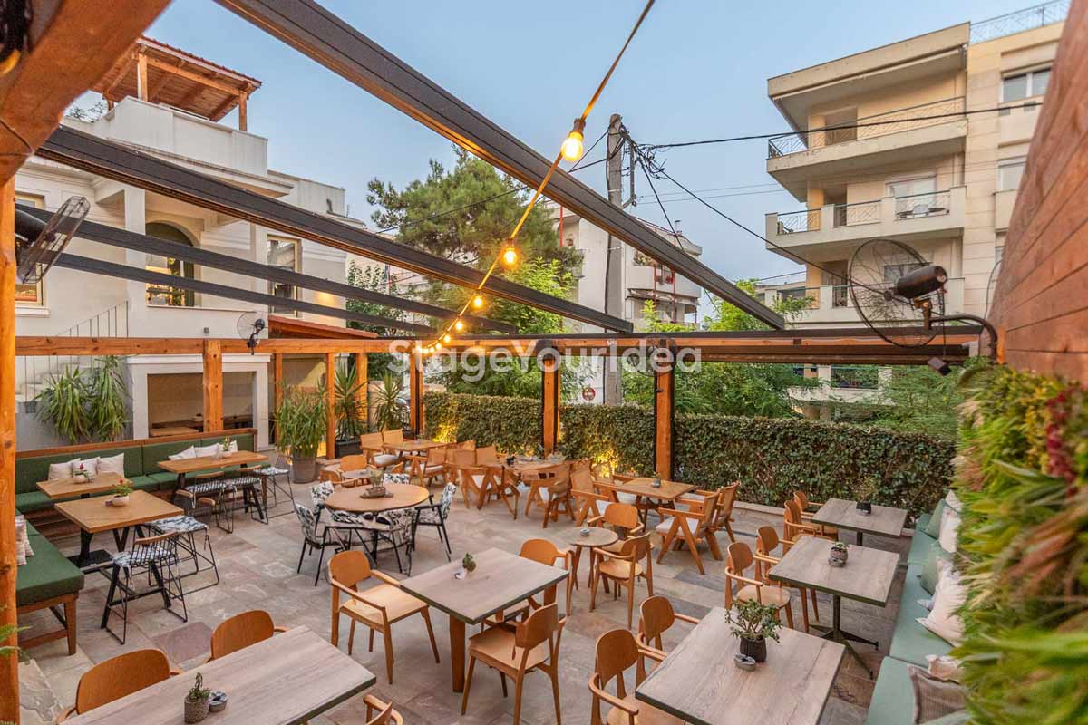 Αυλή για εκδηλώσεις στο κέντρο της Θεσσαλονίκης